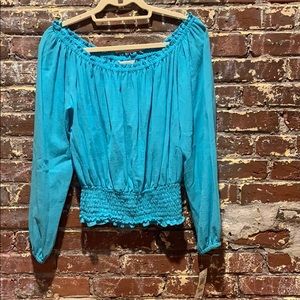 Off the shoulder Michael Kors shirt